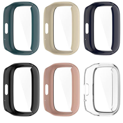For Lexin Watch 3 Tempered Film Integrated PC Watch Protective Case(Transparent) - Watch Case by buy2fix | Online Shopping UK | buy2fix