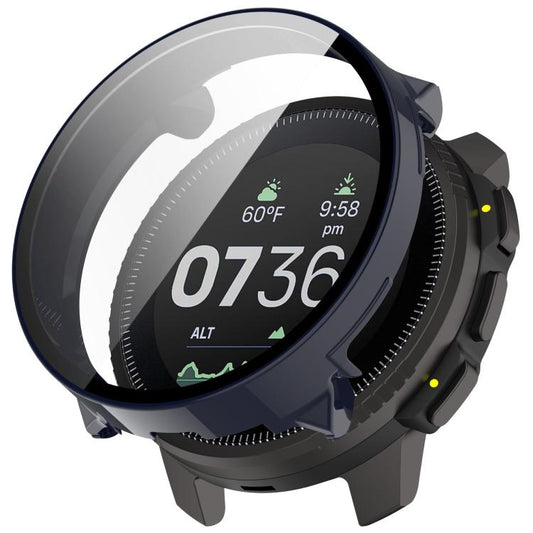 For Suunto Vertical Tempered Film Integrated PC Watch Protective Case(Ink Blue) - Watch Case by buy2fix | Online Shopping UK | buy2fix