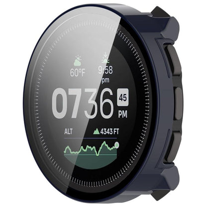 For Suunto Vertical Tempered Film Integrated PC Watch Protective Case(Ink Blue) - Watch Case by buy2fix | Online Shopping UK | buy2fix