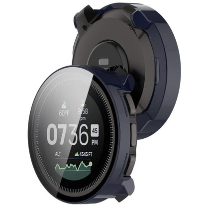 For Suunto Vertical Tempered Film Integrated PC Watch Protective Case(Ink Blue) - Watch Case by buy2fix | Online Shopping UK | buy2fix