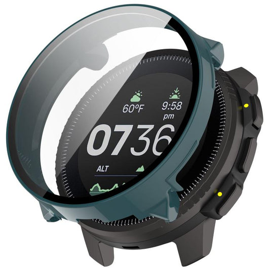 For Suunto Vertical Tempered Film Integrated PC Watch Protective Case(Pine Green) - Watch Case by buy2fix | Online Shopping UK | buy2fix