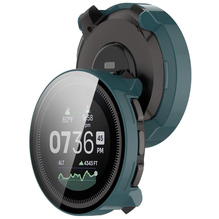 For Suunto Vertical Tempered Film Integrated PC Watch Protective Case(Pine Green) - Watch Case by buy2fix | Online Shopping UK | buy2fix