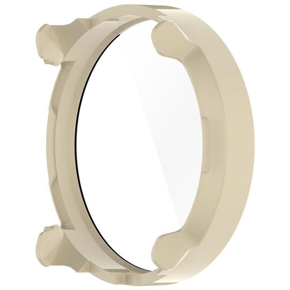 For Suunto Vertical Tempered Film Integrated PC Watch Protective Case(Ivory White) - Watch Case by buy2fix | Online Shopping UK | buy2fix