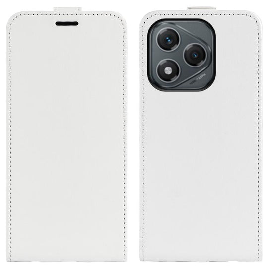 For Honor 400 Lite Global R64 Texture Single Vertical Flip Leather Phone Case(White)