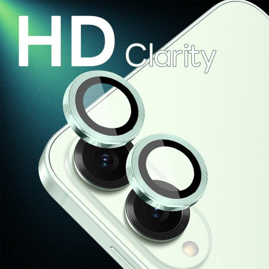 For Samsung Galaxy S25 Edge 5G NORTHJO Camera Lens Protector CD Metal Ring Tempered Glass Film(Green) - Galaxy S25 Edge 5G Tempered Glass by NORTHJO | Online Shopping UK | buy2fix