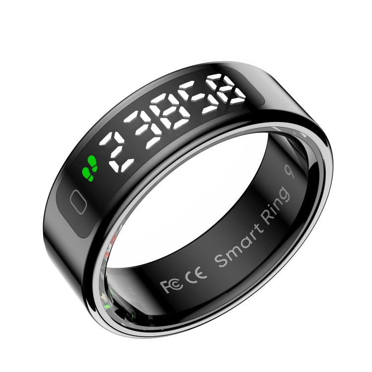 R11 SIZE 10 Smart Ring, Support Heart Rate / Blood Oxygen / Sleep / Multiple Sports Modes(Black) - Smart Rings / Smart Telephones by buy2fix | Online Shopping UK | buy2fix