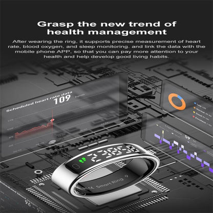 R11 SIZE 10 Smart Ring, Support Heart Rate / Blood Oxygen / Sleep / Multiple Sports Modes(Rose Gold) - Smart Rings / Smart Telephones by buy2fix | Online Shopping UK | buy2fix
