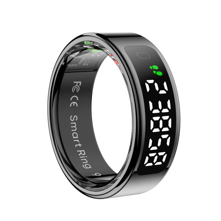 R11 SIZE 12 Smart Ring, Support Heart Rate / Blood Oxygen / Sleep / Multiple Sports Modes(Black) - Smart Rings / Smart Telephones by buy2fix | Online Shopping UK | buy2fix