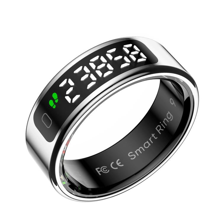 R11 SIZE 13 Smart Ring, Support Heart Rate / Blood Oxygen / Sleep / Multiple Sports Modes(Silver) - Smart Rings / Smart Telephones by buy2fix | Online Shopping UK | buy2fix