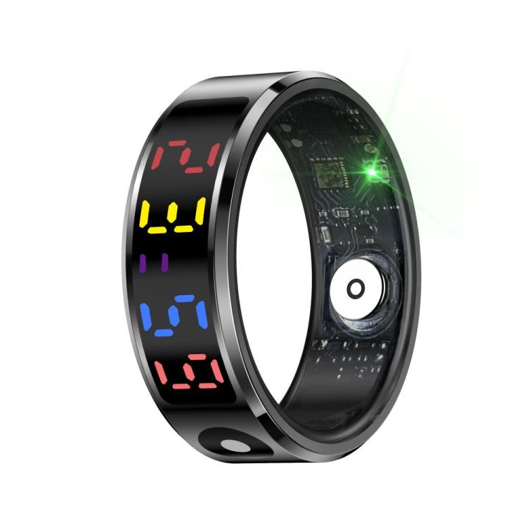 R12 SIZE 11 Smart Ring, Support Heart Rate / Blood Oxygen / Sleep / Multiple Sports Modes(Black) - Smart Rings / Smart Telephones by buy2fix | Online Shopping UK | buy2fix