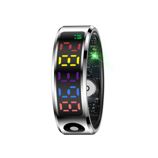 R12 SIZE 11 Smart Ring, Support Heart Rate / Blood Oxygen / Sleep / Multiple Sports Modes(Silver) - Smart Rings / Smart Telephones by buy2fix | Online Shopping UK | buy2fix