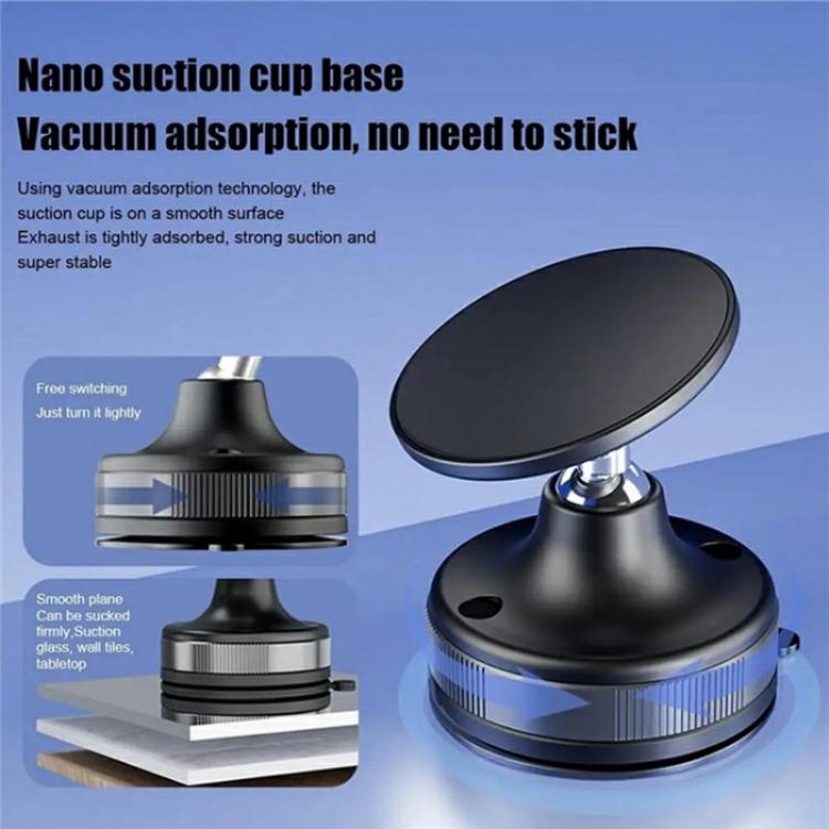 T29 Dashboard Windshield Adjustable Phone Stand Magnetic Car Mount Suction Cup Holder(Black) - Universal Car Holders by buy2fix | Online Shopping UK | buy2fix