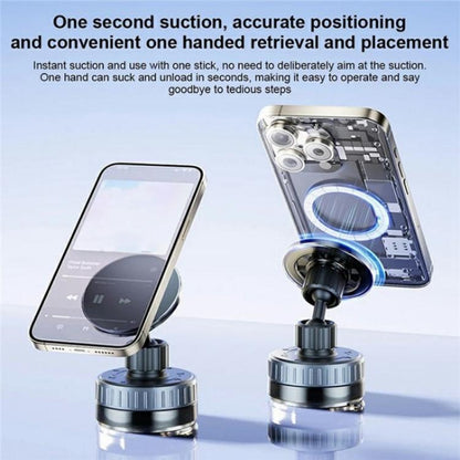 T26 Multi-Angle Adjustable Vacuum Suction Stand Magnetic Car Phone Holder - Universal Car Holders by buy2fix | Online Shopping UK | buy2fix