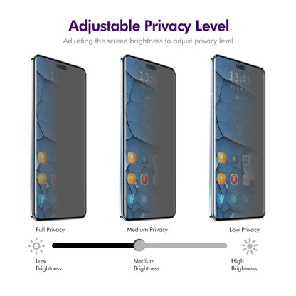 For Honor Magic7 Pro ENKAY Hat-Prince Easy Install Heat Bending Privacy Screen Tempered Glass Film - Honor Tempered Glass by ENKAY | Online Shopping UK | buy2fix