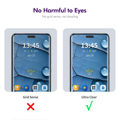 For Honor Magic7 Pro ENKAY Hat-Prince Easy Install Heat Bending Privacy Screen Tempered Glass Film - Honor Tempered Glass by ENKAY | Online Shopping UK | buy2fix