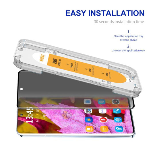 For vivo S20 Pro / X200 ENKAY Hat-Prince Easy Install Heat Bending Privacy Screen Tempered Glass Film - X200 Tempered Glass by ENKAY | Online Shopping UK | buy2fix