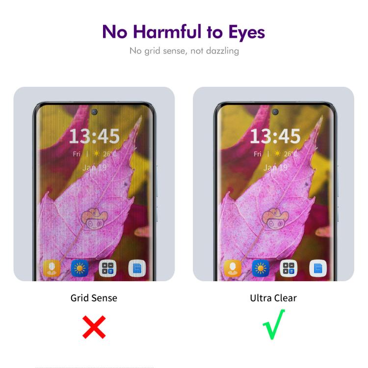 For vivo S19 Pro / V40 / V40 Pro ENKAY Hat-Prince Easy Install Heat Bending Privacy Screen Tempered Glass Film - vivo Tempered Glass by ENKAY | Online Shopping UK | buy2fix