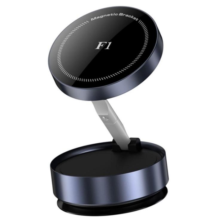 F1 Dashboard Mount Strong Suction Navigation Stand Universal Magnetic Car Phone Holder(Tarnish) - Universal Car Holders by buy2fix | Online Shopping UK | buy2fix