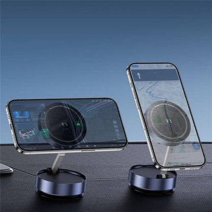 F1 Dashboard Mount Strong Suction Navigation Stand Universal Magnetic Car Phone Holder(Tarnish) - Universal Car Holders by buy2fix | Online Shopping UK | buy2fix