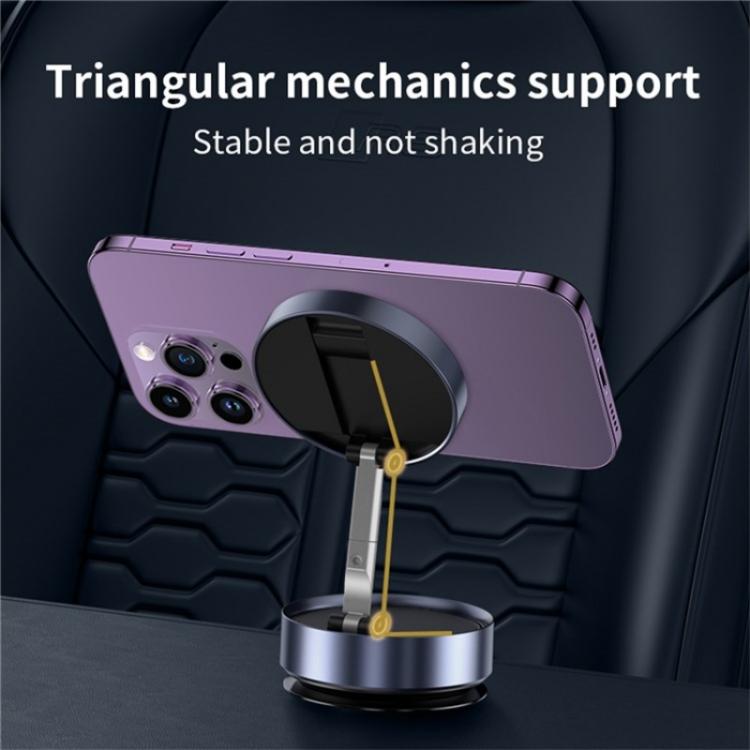F1 Dashboard Mount Strong Suction Navigation Stand Universal Magnetic Car Phone Holder(Tarnish) - Universal Car Holders by buy2fix | Online Shopping UK | buy2fix