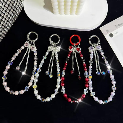 Bow Tassel Bracelet(Red) - Lanyards & Wrist Straps by buy2fix | Online Shopping UK | buy2fix