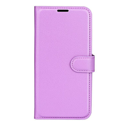 For Google Pixel 10 / 10 Pro Litchi Texture Horizontal Flip Leather Phone Case with Holder(Purple) - Google Cases by buy2fix | Online Shopping UK | buy2fix