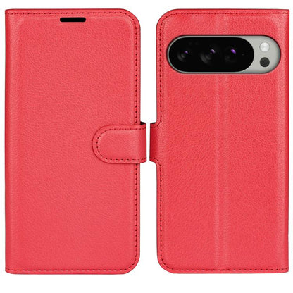 For Google Pixel 10 Pro XL Litchi Texture Horizontal Flip Leather Phone Case with Holder(Red) - Google Cases by buy2fix | Online Shopping UK | buy2fix