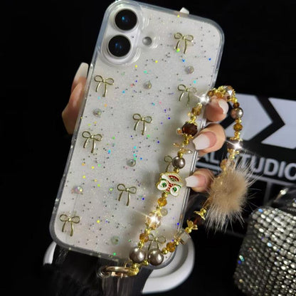 Lion Awakening Hairball Mobile Phone Chain(Golden) - Lanyards & Wrist Straps by buy2fix | Online Shopping UK | buy2fix