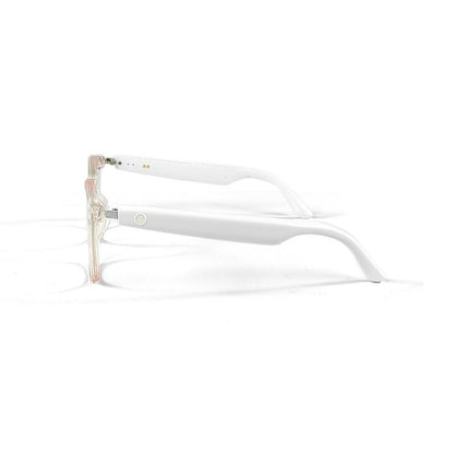 GS03 Smart Glasses, Support AI Smart Chip / Outdoor Sports / Bluetooth Call / Remote Control Photography(White) - Smart Glasses by buy2fix | Online Shopping UK | buy2fix