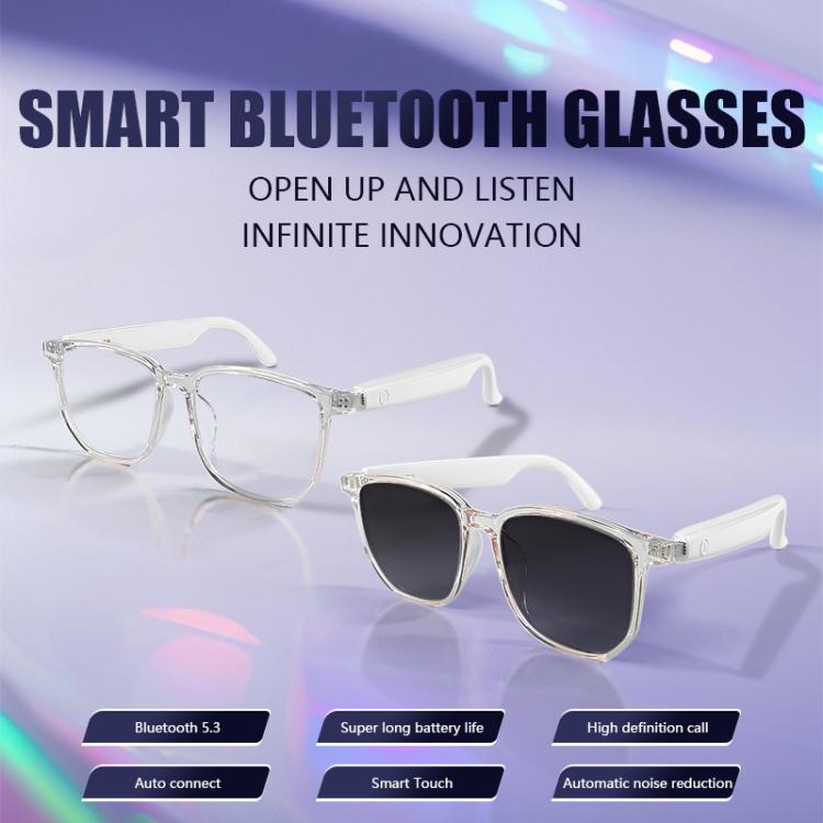 GS03 Smart Glasses, Support AI Smart Chip / Outdoor Sports / Bluetooth Call / Remote Control Photography(White) - Smart Glasses by buy2fix | Online Shopping UK | buy2fix