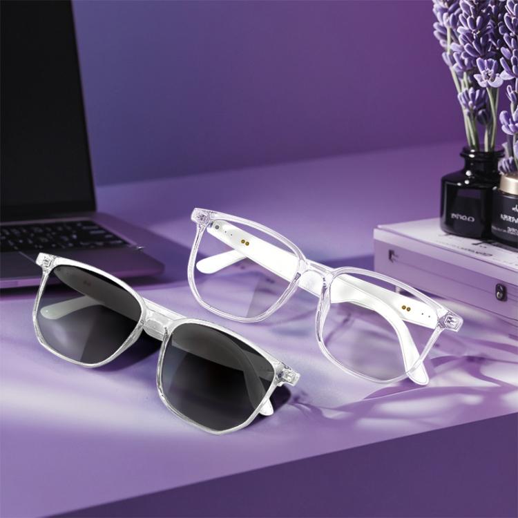 GS03 Smart Glasses, Support AI Smart Chip / Outdoor Sports / Bluetooth Call / Remote Control Photography(Black) - Smart Glasses by buy2fix | Online Shopping UK | buy2fix