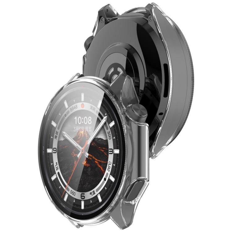 For OPPO Watch X2 Tempered Film Integrated PC Watch Protective Case(Transparency) - Watch Case by buy2fix | Online Shopping UK | buy2fix