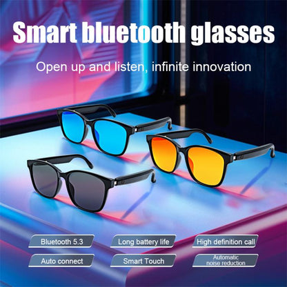 GS08 Smart Glasses, Support AI Smart Chip / Bluetooth Call / Smart Driving Navigatiion(Orange) - Smart Glasses by buy2fix | Online Shopping UK | buy2fix