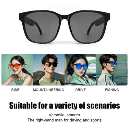 GS08 Smart Glasses, Support AI Smart Chip / Bluetooth Call / Smart Driving Navigatiion(Black) - Smart Glasses by buy2fix | Online Shopping UK | buy2fix