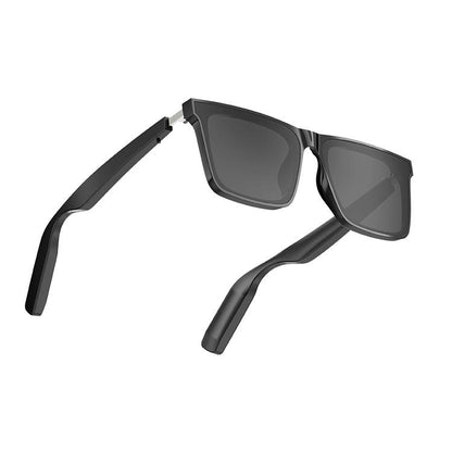 YJ008 Smart Glasses, Support AI Smart Chip / Outdoor Sports / Bluetooth Call(Black) - Smart Glasses by buy2fix | Online Shopping UK | buy2fix
