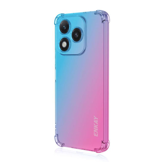 For Honor 400 Lite Global ENKAY Hat-Prince Gradient Airbag TPU Phone Case(Blue Pink)