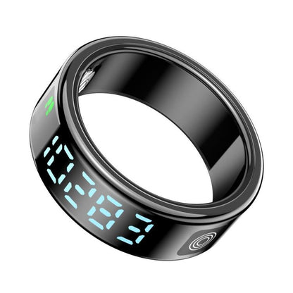 SR08 SIZE 11 Smart Ring, Support Hand Gestures Control / Health Monitoring / Multiple Sports Modes(Black) - Smart Rings / Smart Telephones by buy2fix | Online Shopping UK | buy2fix