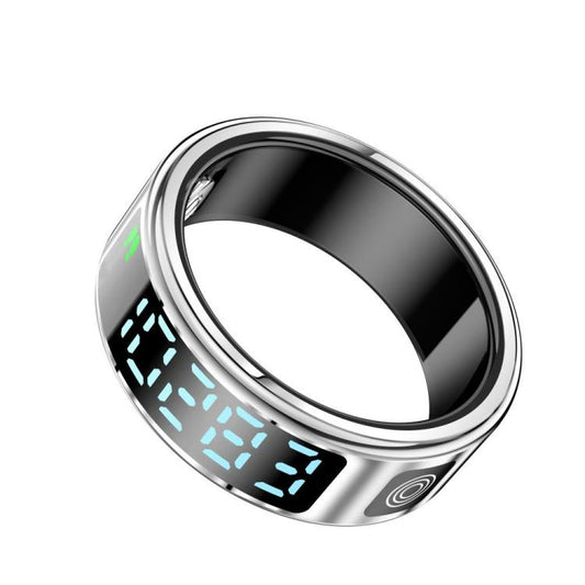 SR08 SIZE 11 Smart Ring, Support Hand Gestures Control / Health Monitoring / Multiple Sports Modes(Silver) - Smart Rings / Smart Telephones by buy2fix | Online Shopping UK | buy2fix