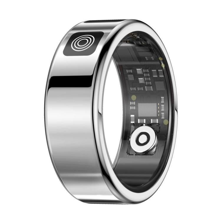 SR08 SIZE 11 Smart Ring, Support Hand Gestures Control / Health Monitoring / Multiple Sports Modes(Silver) - Smart Rings / Smart Telephones by buy2fix | Online Shopping UK | buy2fix