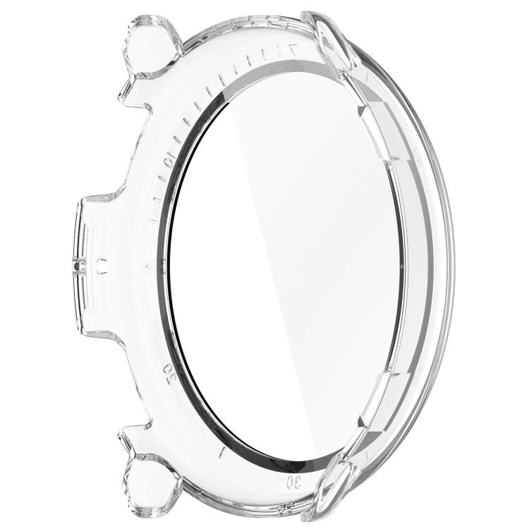 For Amazfit Active 2 A2437 Tempered Film Integrated PC Watch Protective Case(Transparent Color) - Watch Cases by buy2fix | Online Shopping UK | buy2fix
