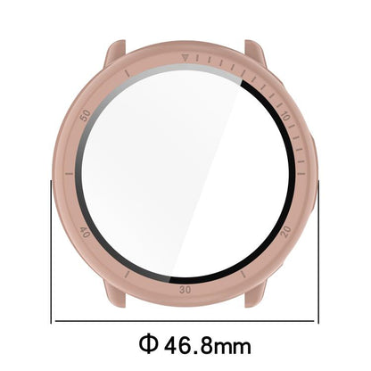 For Amazfit Active 2 A2437 Tempered Film Integrated PC Watch Protective Case(Transparent Color) - Watch Cases by buy2fix | Online Shopping UK | buy2fix