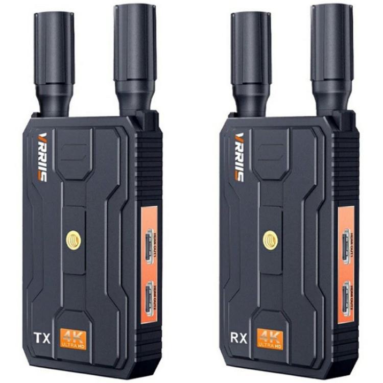 VRRIIS 097 4K HD Video HDMI Wireless Extender Kit Audio Video Wireless Transmitter Receiver, Plug:AU Plug - Adapter by buy2fix | Online Shopping UK | buy2fix