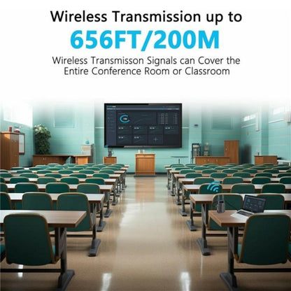 VRRIIS 097 4K HD Video HDMI Wireless Extender Kit Audio Video Wireless Transmitter Receiver, Plug:EU Plug - Adapter by buy2fix | Online Shopping UK | buy2fix