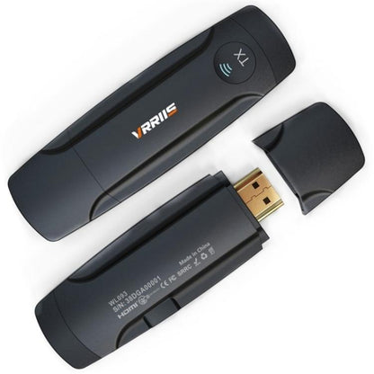 VRRIIS 093 High Definition Extension Video Transmitter Receiver Wireless HDMI Extender(Black) - Adapter by buy2fix | Online Shopping UK | buy2fix