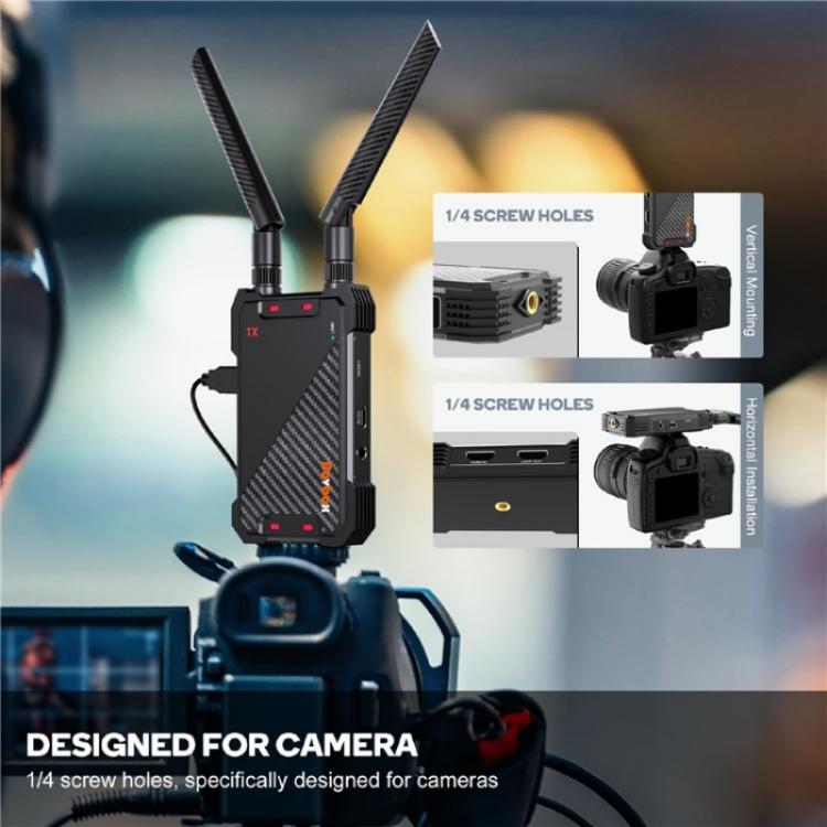 BOVBOX 081 400m Range 1080P HD Video Transmitter Receiver Use Wireless HDMI Extender, Plug:UK Plug - Adapter by buy2fix | Online Shopping UK | buy2fix