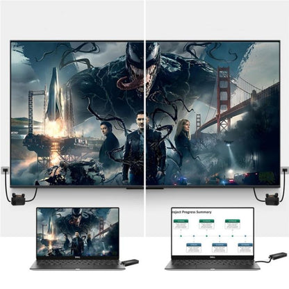 BOVBOX 091-TC For Phone Projector USB C Wireless Transmitter And Receiver Video Extender, Plug:US Plug - Adapter by buy2fix | Online Shopping UK | buy2fix