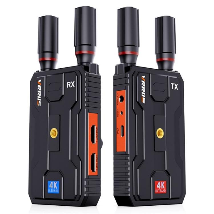 VRRIIS 097PRO Outdoor Live Streaming Audio Video Wireless Transmitter Receiver 4K HD Extender, Plug:UK Plug - Adapter by buy2fix | Online Shopping UK | buy2fix