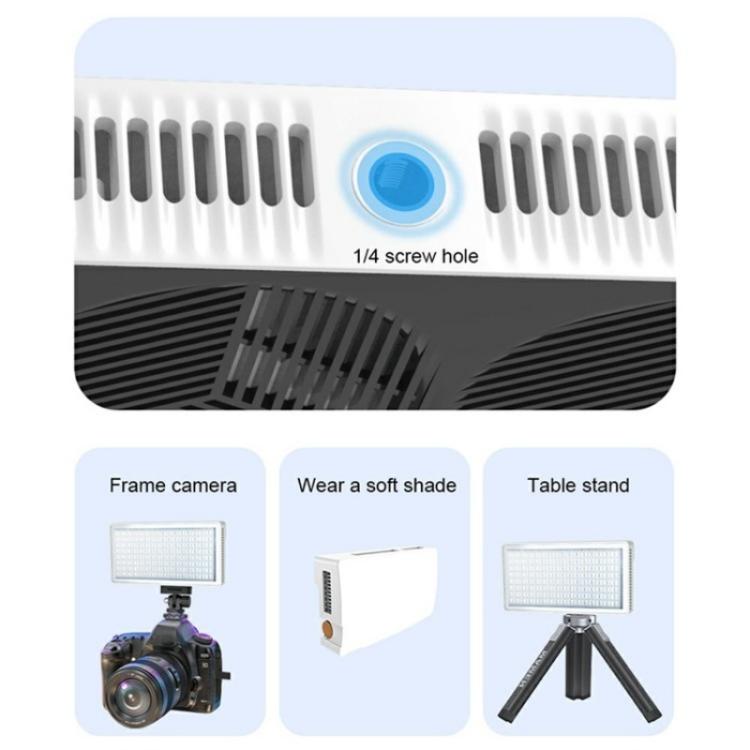 PB40R Video Live Streaming Portable RGB LED Video Light Pocket Photography Fill Light -  by buy2fix | Online Shopping UK | buy2fix