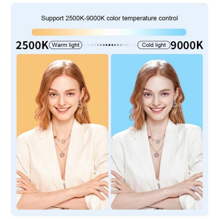 PB40R Video Live Streaming Portable RGB LED Video Light Pocket Photography Fill Light -  by buy2fix | Online Shopping UK | buy2fix