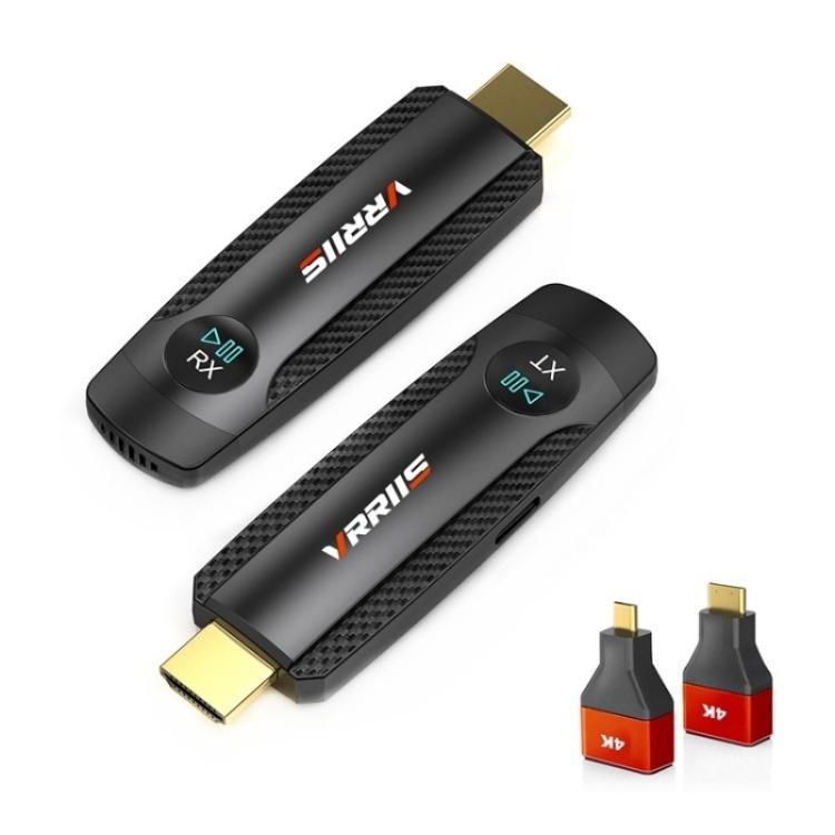 VRRIIS 094 100m HD Video Transmitter Receiver Wireless HDMI Extender 1080P - Adapter by buy2fix | Online Shopping UK | buy2fix